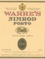 Warre's Nimrod 15 Year Old Tawny Front Label