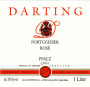 Weingut Darting Portugieser Rose 2006 Front Label