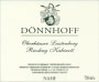 Donnhoff Oberhauser Leistenberg Riesling Kabinett 2014 Front Label