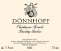 Donnhoff Oberhauser Brucke Riesling Auslese 2007 Front Label