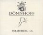 Donnhoff Felsenberg Riesling Grosses Gewachs 2014 Front Label
