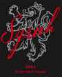 Meyer Family Cellars Syrah 2004 Front Label