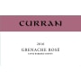 Curran Grenache Rose 2016 Front Label