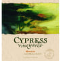 Cypress Merlot 2015 Front Label
