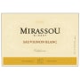 Mirassou Sauvignon Blanc 2015 Front Label