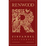 Renwood California Zinfandel 2013 Front Label