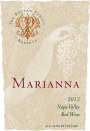 Michael Pozzan Marianna Reserve Red 2012 Front Label