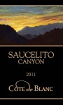 Saucelito Canyon Cote de Blanc 2011 Front Label