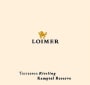 Loimer Terrassen Erste OTW Lage Reserve Riesling 2010 Front Label