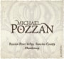 Michael Pozzan Russian River Valley Chardonnay 2013 Front Label