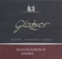 Glatzer Reserve Blaufrankisch 2011 Front Label