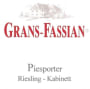 Grans-Fassian Piesporter Riesling Kabinett 2009 Front Label