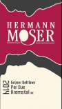 Hermann Moser Per Due Gruner Veltliner 2014 Front Label