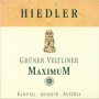 Hiedler Maximum Reserve Gruner Veltliner 2010 Front Label