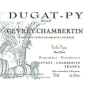 Dugat-Py Gevrey-Chambertin Vieilles Vignes 2009 Front Label