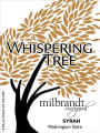 Milbrandt Whispering Tree Syrah 2013 Front Label