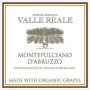 Valle Reale Montepulciano d'Abruzzo 2015 Front Label