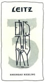 Josef Leitz Eins Zwei Zero Rheingau Riesling 2015 Front Label