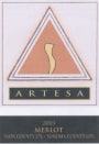 Artesa Merlot 2003 Front Label