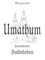 Umathum Cuvee Haideboden 2013 Front Label