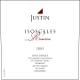 Justin Isosceles Reserve 2005  Front Label