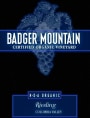 Badger Mountain N.S.A Organic Riesling 2016 Front Label
