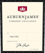 AuburnJames Winery Cabernet Sauvignon 2012 Front Label