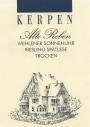 Kerpen Alte Reben Wehlener Sonnenuhr Riesling Spatlese Trocken 2015 Front Label
