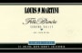 Louis Martini Folle Blanche 1997 Front Label