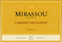 Mirassou California Cabernet Sauvignon 2014 Front Label