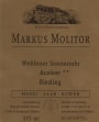 Markus Molitor Wehlener Sonnenuhr Riesling Auslese 2015 Front Label