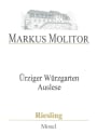 Markus Molitor Urziger Wurzgarten Riesling Auslese 2015 Front Label