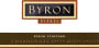 Byron Estate Chardonnay 1995 Front Label
