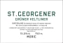 Moric  St. Georgener Gruner Veltliner 2012 Front Label