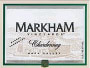Markham Reserve Chardonnay 1998 Front Label