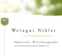 Niklas Alto Adige Sudtirol Sudtiroler Weissburgunder Pinot Bianco 2008 Front Label