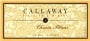 Callaway Chenin Blanc Dry 1996 Front Label