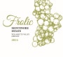 Montinore Estate Frolic Muller Thurgau 2014 Front Label
