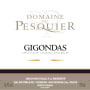 Domaine du Pesquier Gigondas 2014 Front Label