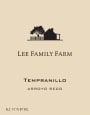 Lee Family Farm Tempranillo 2014 Front Label