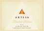 Artesa Limited Release Pinot Noir 2013 Front Label