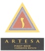 Artesa Estate Pinot Noir 2008 Front Label