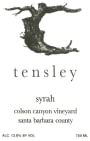 Tensley Colson Canyon Vineyard Syrah 2002  Front Label