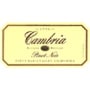 Cambria Reserve Pinot Noir 1996 Front Label