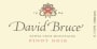 David Bruce Santa Cruz Mountain Pinot Noir 2005  Front Label