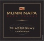 Mumm Chardonnay 2014 Front Label