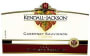 Kendall-Jackson Vintner's Reserve Cabernet Sauvignon (half-bottle) 1997 Front Label