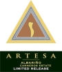 Artesa Limited Release Albarino 2013 Front Label