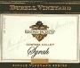Kendall-Jackson Durell Syrah 1996 Front Label