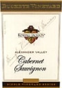Kendall-Jackson Buckeye Vineyard Cabernet Sauvignon 1996 Front Label